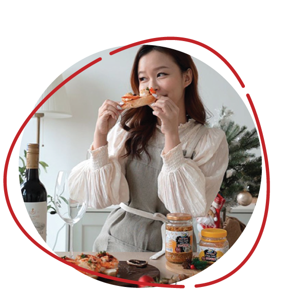 SuciMama Fried Shallot, Fried Garlic, Dried Chili 